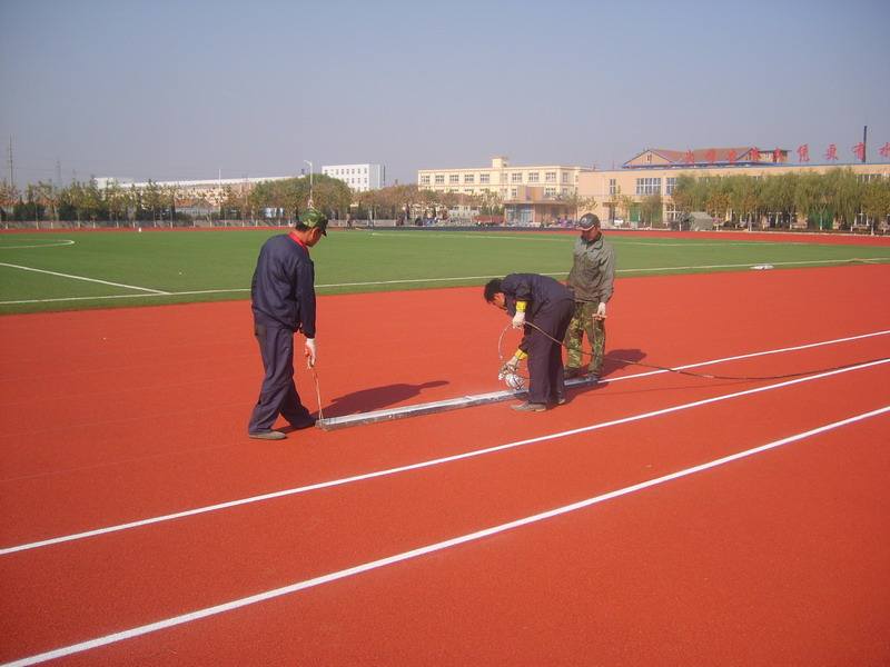 混合型跑道塑膠材料